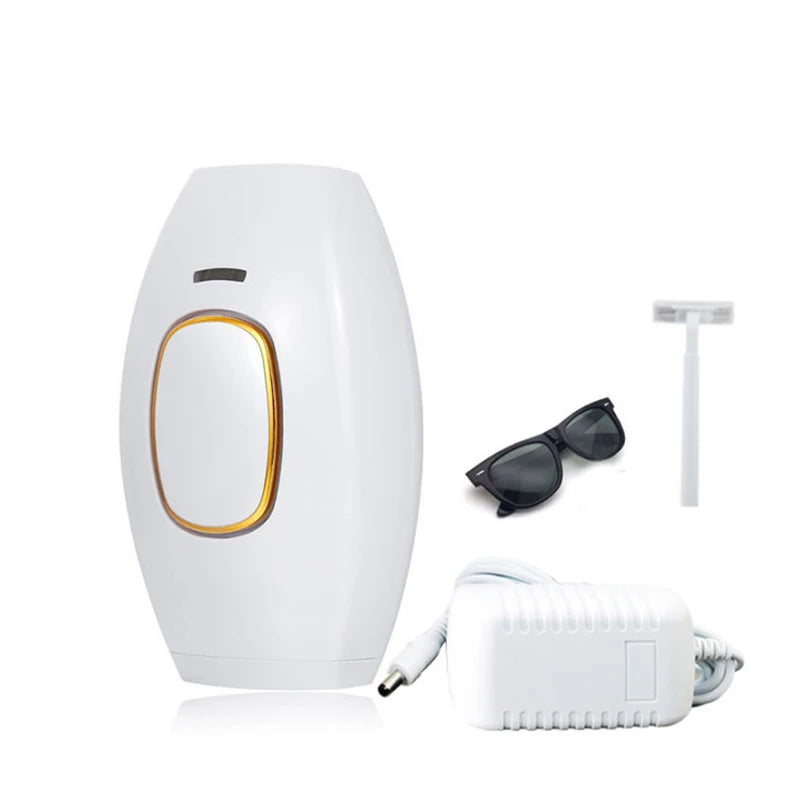 Protable Handheld IPL Laser Hair Removal Device Whole Body Leg Bikini Face Painless Permanent Depiladora