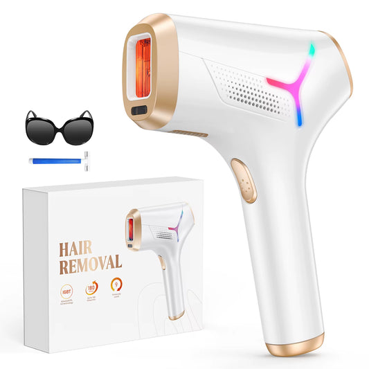 990000 Flashes Hair Removal for Women and Men IPL Hair Removal Body Bikini and Facial Areas Painless Permanent Hairremoval