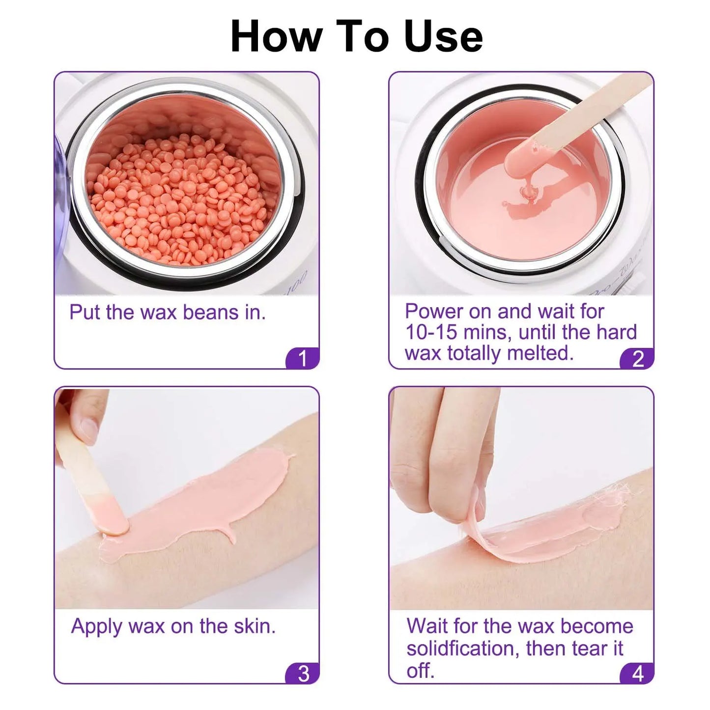 YIKOOLIN Professional Wax Warmer Heater Depilatory Epilator Paraffin Heater Wax Bean Bead Heating Machine Hair Removal Machine